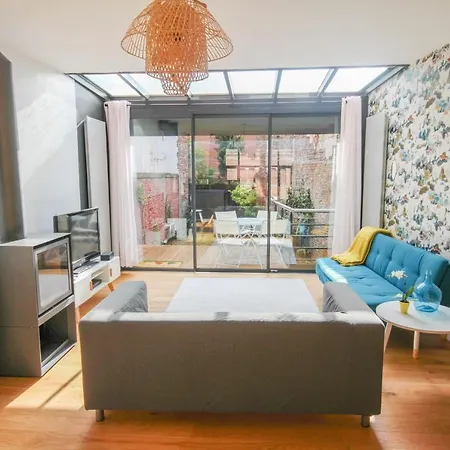 Old Town - Charming House With Terrace Parking Appartement Lille